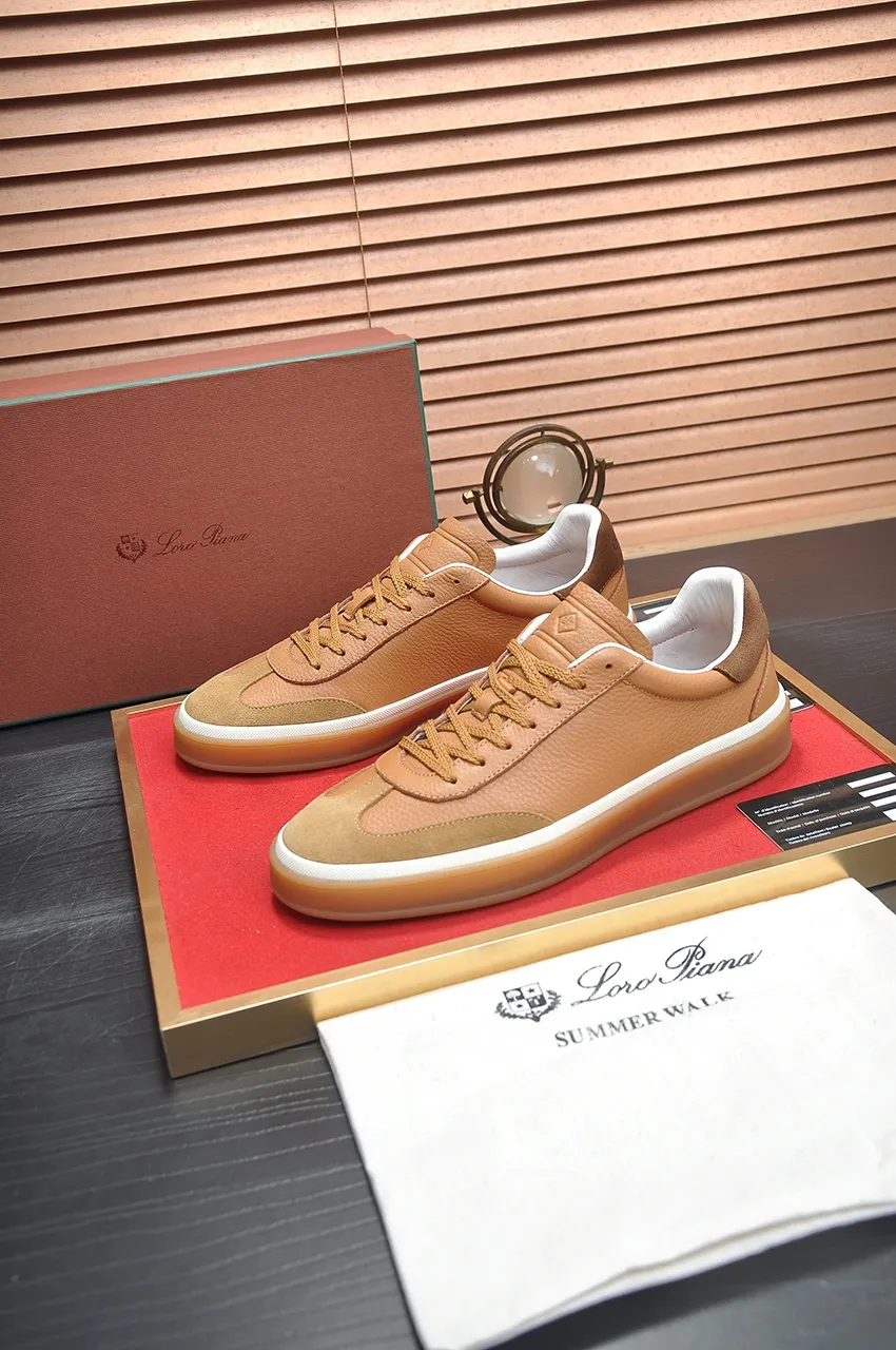 Men's men's shoes 💰540💶【𝐥𝐨𝐫𝐨 𝐏𝐢𝐚𝐧𝐚】lp classic loafers, an Italian treasure brand, the only brand that can match Hermès! Only after wearing it do we realize that we cannot let down our feet. The upper is imported cashmere, the lining of water-dyed cowhide ➕ the cowhide feet, the official original glass rubber outsole, and the pendant. Exclusive original packaging (tag ➕ brand paper ➕ outer box ➕ hand bag) code number: 38-45